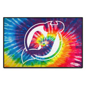 New Jersey Devils Tie Dye Starter Mat Accent Rug - 19in. x 30in., 34494