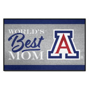 Arizona Wildcats World's Best Mom Starter Mat Accent Rug - 19in. x 30in., 34525