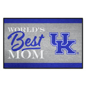 Kentucky Wildcats World's Best Mom Starter Mat Accent Rug - 19in. x 30in., 34549