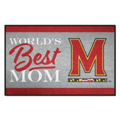 Maryland Terrapins World's Best Mom Starter Mat Accent Rug - 19in. x 30in., 34553