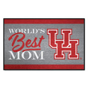 Houston Cougars World's Best Mom Starter Mat Accent Rug - 19in. x 30in., 34580