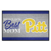 Pitt Panthers World's Best Mom Starter Mat Accent Rug - 19in. x 30in., 34585