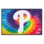 Philadelphia Phillies Tie Dye Starter Mat Accent Rug - 19in. x 30in., 34953