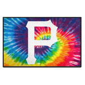 Pittsburgh Pirates Tie Dye Starter Mat Accent Rug - 19in. x 30in., 34955