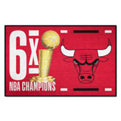 Chicago Bulls Dynasty Starter Mat Accent Rug - 19in. x 30in., 35087