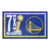 Golden State Warriors Dynasty Plush Area Rug, AGS-35093