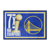 Golden State Warriors Dynasty Plush Area Rug, AGS-35093