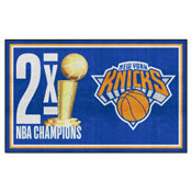 New York Knicks Dynasty Plush Area Rug, AGS-35118