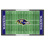 Baltimore Ravens 6 ft. x 10 ft. Plush Area Rug, 35139
