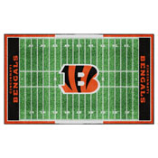 Cincinnati Bengals 6 ft. x 10 ft. Plush Area Rug, 35143