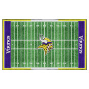 Minnesota Vikings 6 ft. x 10 ft. Plush Area Rug, 35157