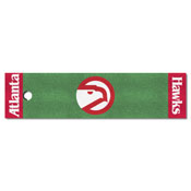 NBA Retro Atlanta Hawks Putting Green Mat - 1.5ft. x 6ft., AGS-35209