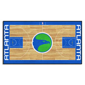 NBA Retro Atlanta Hawks Court Runner Rug - 24in. x 44in., AGS-35213