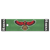 NBA Retro Atlanta Hawks Putting Green Mat - 1.5ft. x 6ft., AGS-35209
