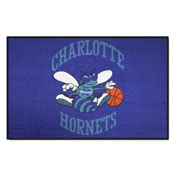 NBA Retro Charlotte Hornets Starter Mat Accent Rug - 19in. x 30in., AGS-35240