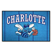 NBA Retro Charlotte Hornets Starter Mat Accent Rug - 19in. x 30in., AGS-35240