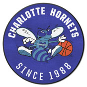 NBA Retro Charlotte Hornets Roundel Rug - 27in. Diameter, 35242