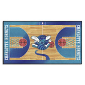 NBA Retro Charlotte Hornets Court Runner Rug - 24in. x 44in., 35245