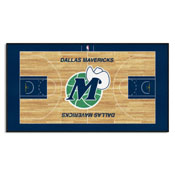NBA Retro Dallas Mavericks Court Runner Rug - 24in. x 44in., 35270