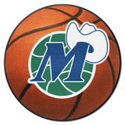NBA Retro Dallas Mavericks Basketball Rug - 27in. Diameter, 35271