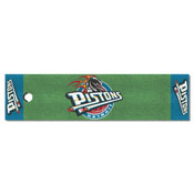 NBA Retro Detroit Pistons Putting Green Mat - 1.5ft. x 6ft., 35285