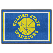 NBA Retro Golden State Warriors 5ft. x 8 ft. Plush Area Rug, 35296
