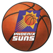 NBA Retro Phoenix Suns Basketball Rug - 27in. Diameter, 35375