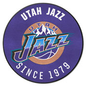 NBA Retro Utah Jazz Roundel Rug - 27in. Diameter, 35419