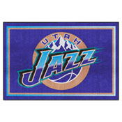 NBA Retro Utah Jazz 5ft. x 8 ft. Plush Area Rug, 35424
