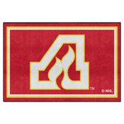 NHLRETRO Atlanta Flames 5ft. x 8 ft. Plush Area Rug, 35439