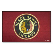 NHLRETRO Chicago Blackhawks Starter Mat Accent Rug - 19in. x 30in., 35461