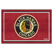 NHLRETRO Chicago Blackhawks 5ft. x 8 ft. Plush Area Rug, 35467