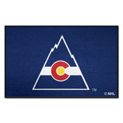 NHLRETRO Colorado Rockies Starter Mat Accent Rug - 19in. x 30in., 35468