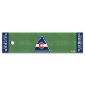 NHLRETRO Colorado Rockies Putting Green Mat - 1.5ft. x 6ft., 35472
