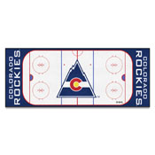 NHLRETRO Colorado Rockies Rink Runner - 30in. x 72in., 35473