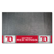 NHLRETRO Detroit Red Wings Vinyl Grill Mat - 26in. x 42in., 35478