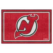 NHLRETRO New Jersey Devils 5ft. x 8 ft. Plush Area Rug, 35551