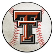 Texas Tech Baseball Mat 27" diameter, 3556