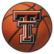 Texas Tech Basketball Mat 27" diameter, 3562
