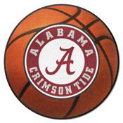 Alabama Crimson Tide Basketball Rug - 27in. Diameter, 35627