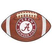 Alabama Crimson Tide Football Rug - 20.5in. x 32.5in., 35629
