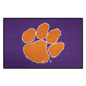 Clemson Tigers Starter Mat Accent Rug, Purple - 19in. x 30in., 35655