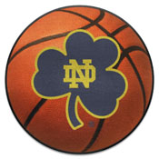 Notre Dame Fighting Irish Basketball Rug, Clover Logo - 27in. Diameter, 35804
