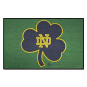 Notre Dame Fighting Irish Starter Mat Accent Rug, Clover Logo - 19in. x 30in., 35807