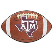 Texas A&M Aggies Football Rug - 20.5in. x 32.5in., 35860
