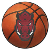 Arkansas Razorbacks Basketball Rug - 27in. Diameter, 35871
