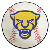 Pitt Panthers Baseball Rug, Panther Logo - 27in. Diameter, 35886