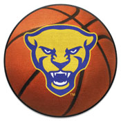 Pitt Panthers Basketball Rug, Panther Logo - 27in. Diameter, 35887