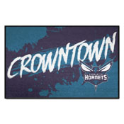 Charlotte Hornets Slogan Starter Mat Accent Rug - 19in. x 30in., 35987