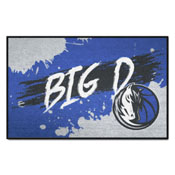 Dallas Mavericks Slogan Starter Mat Accent Rug - 19in. x 30in., 35990